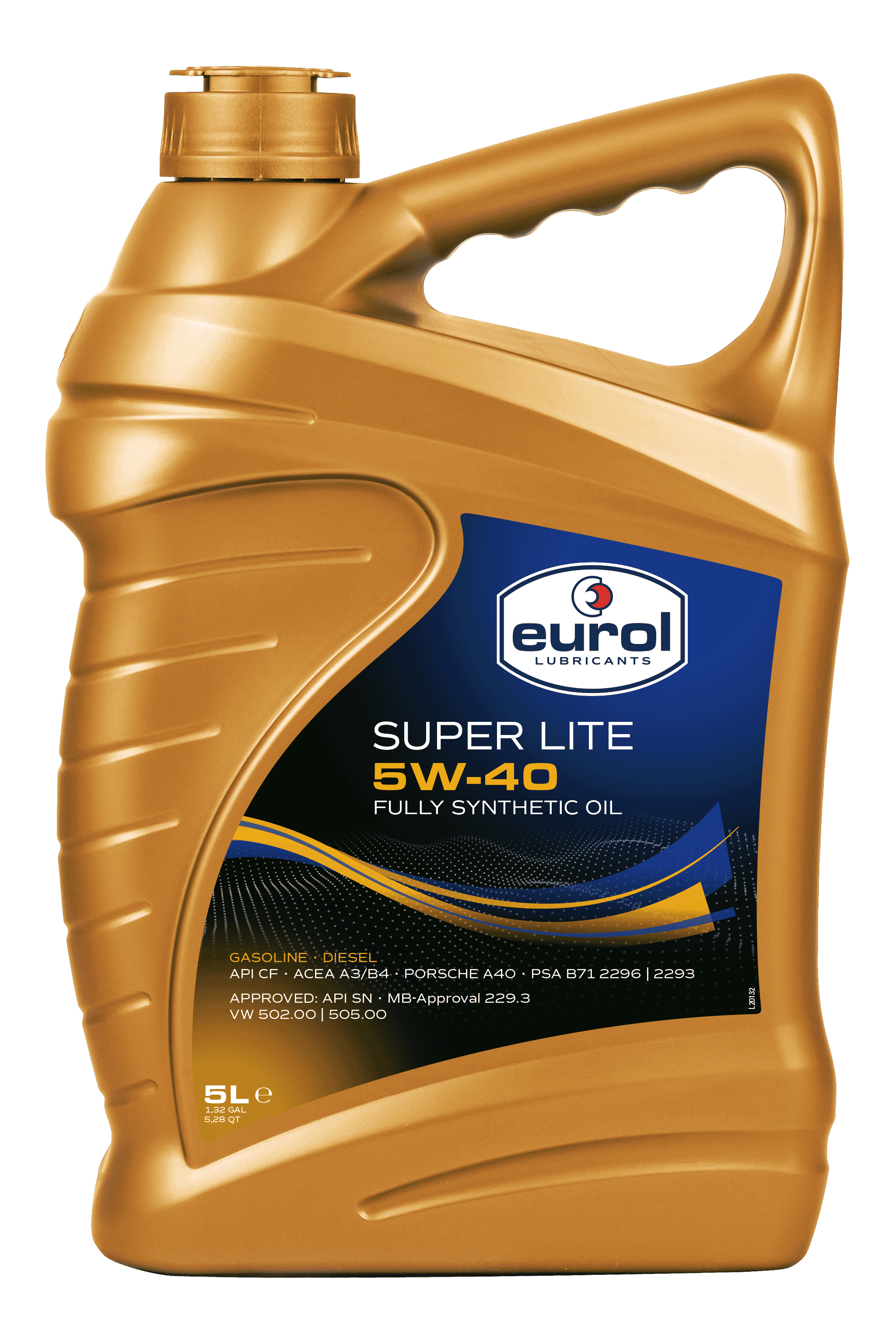 5L - E100092 | Eurol Super Lite 5W-40