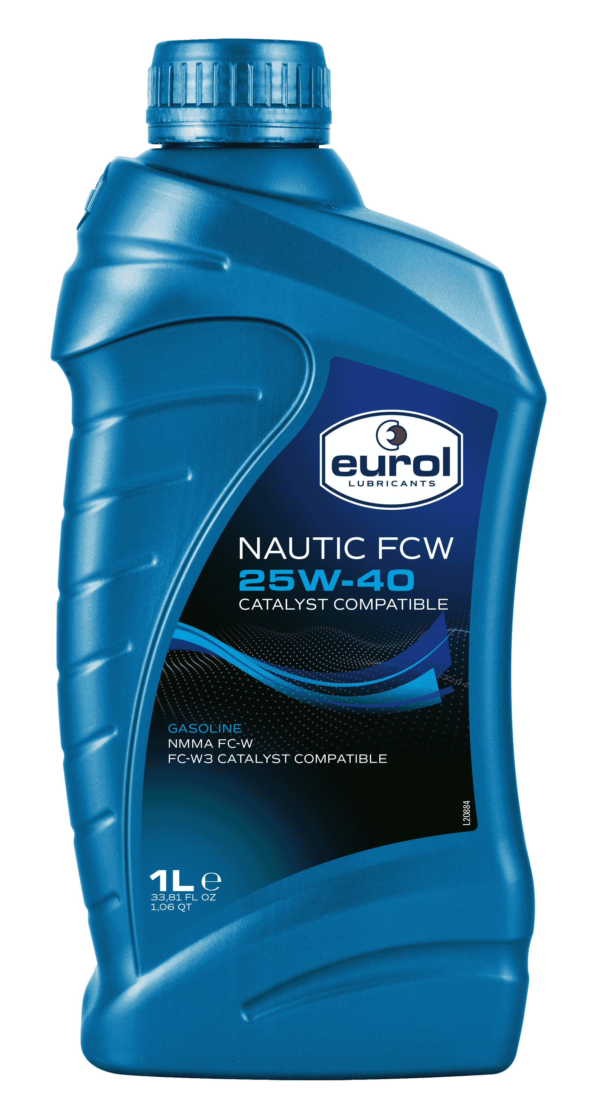 Eurol Nautic 25W-40 FCW Catalyst Compatible