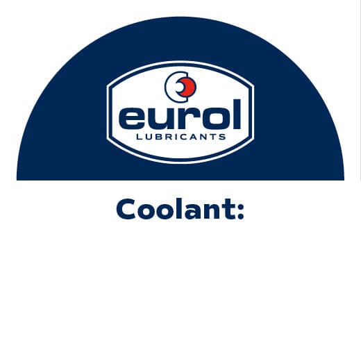 Eurol Round Sticker Coolant NL 